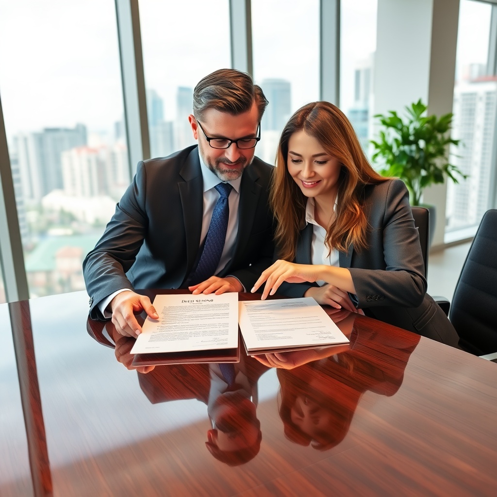 Deed signing process for home sales